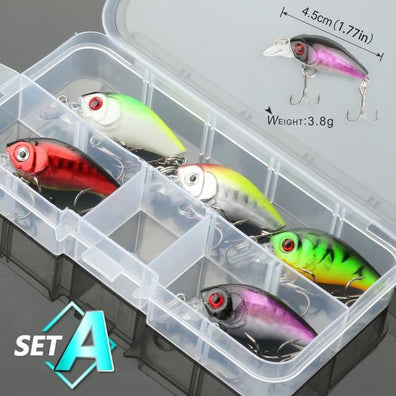 Mixed Colors Fishing Lure Set-Caveel